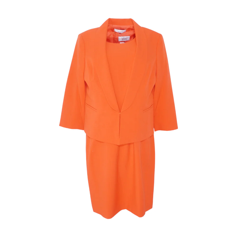 Orange Midi Dress