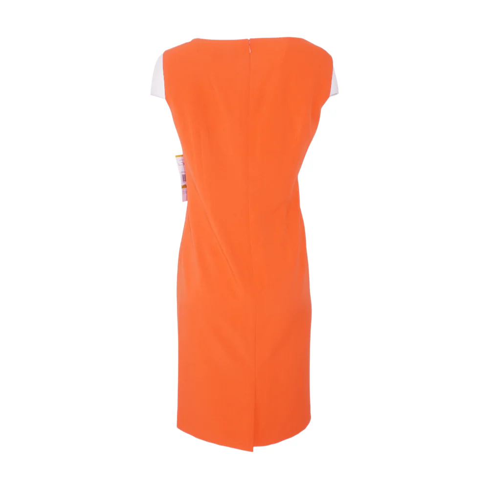 Orange Midi Dress - Image 4