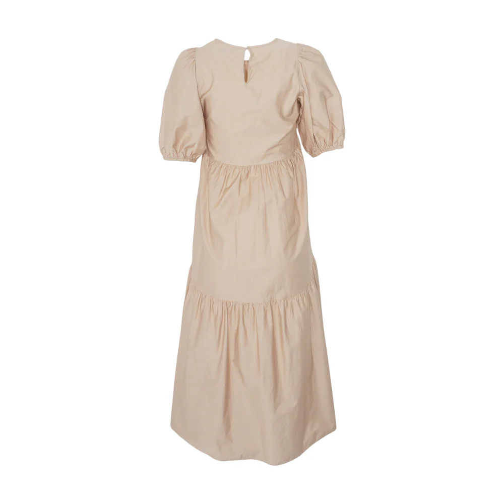 Tan Midi Dress - Image 2