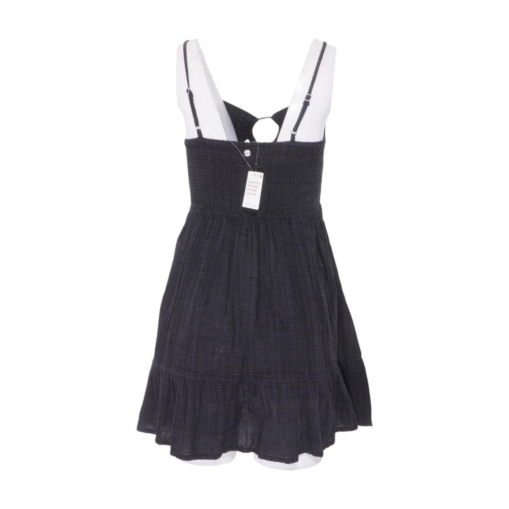 Black Plaid Mini Dress - Image 2