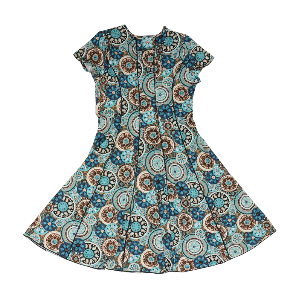 Multi Graphic Midi Dress - Image 2
