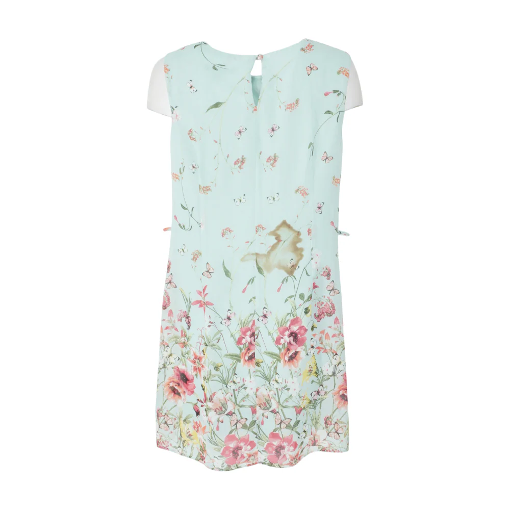 Green Floral Midi Dress - Image 2