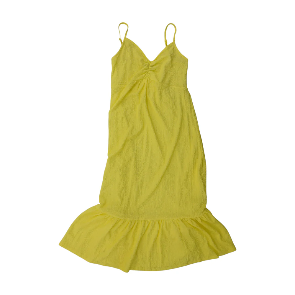 Yellow Midi Dress
