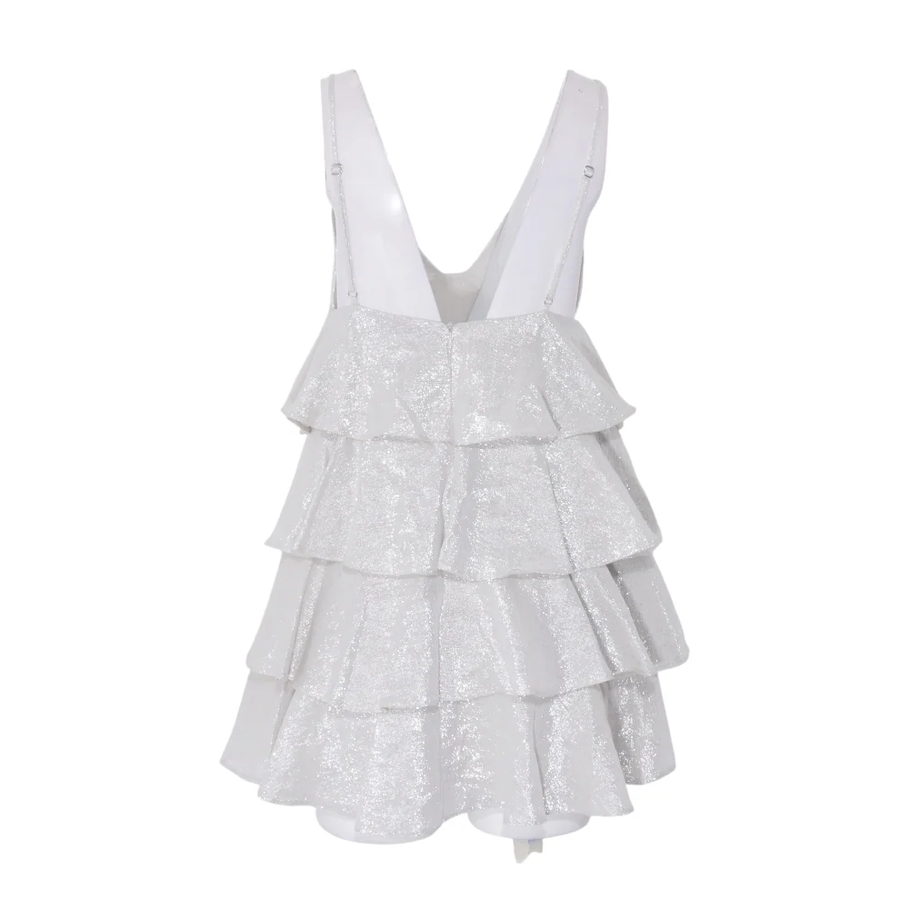 Silver Mini Dress - Image 2