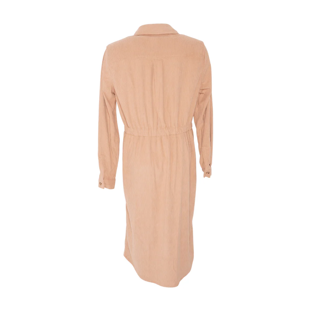 Tan Midi Dress - Image 2