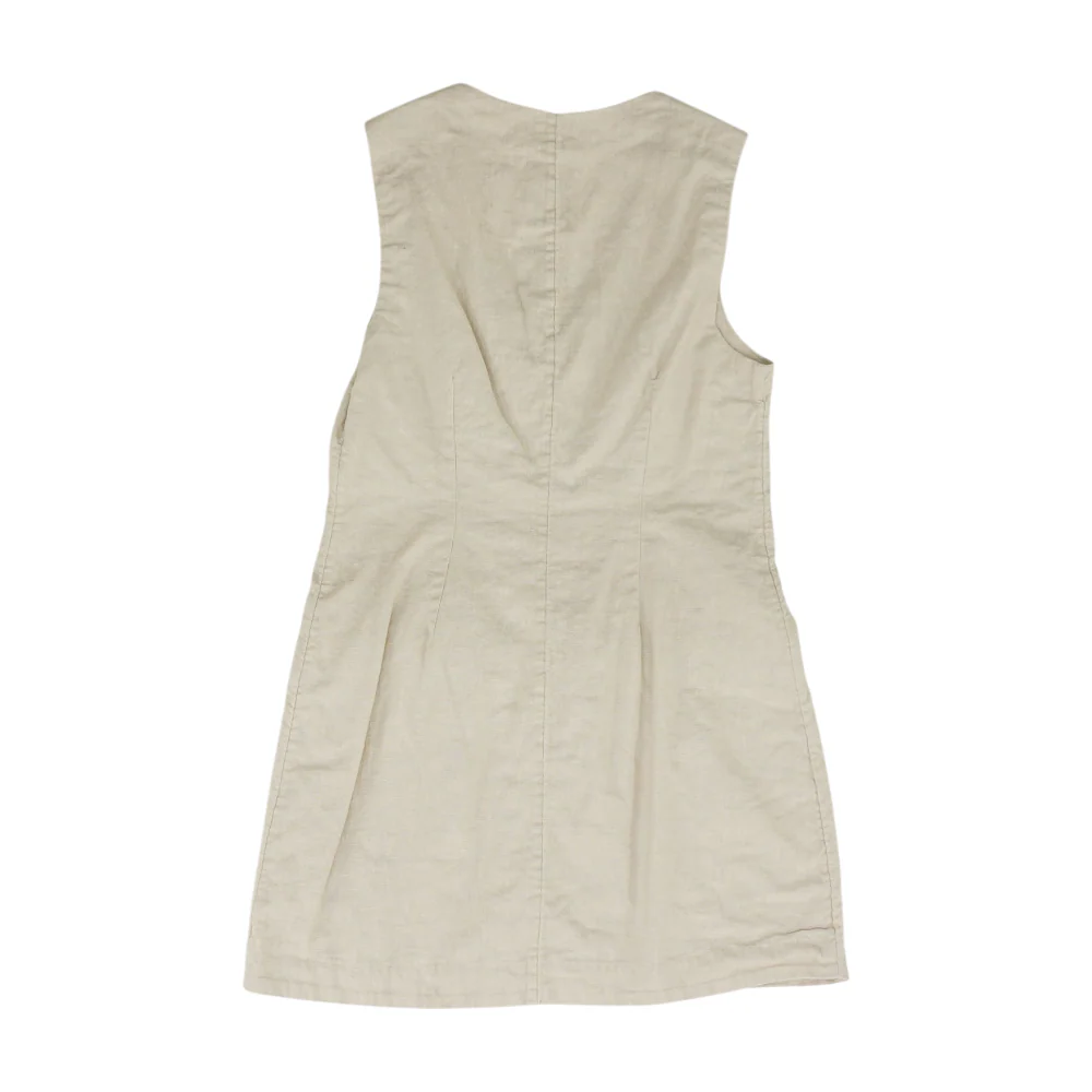 Tan Petite Mini Dress - Image 2