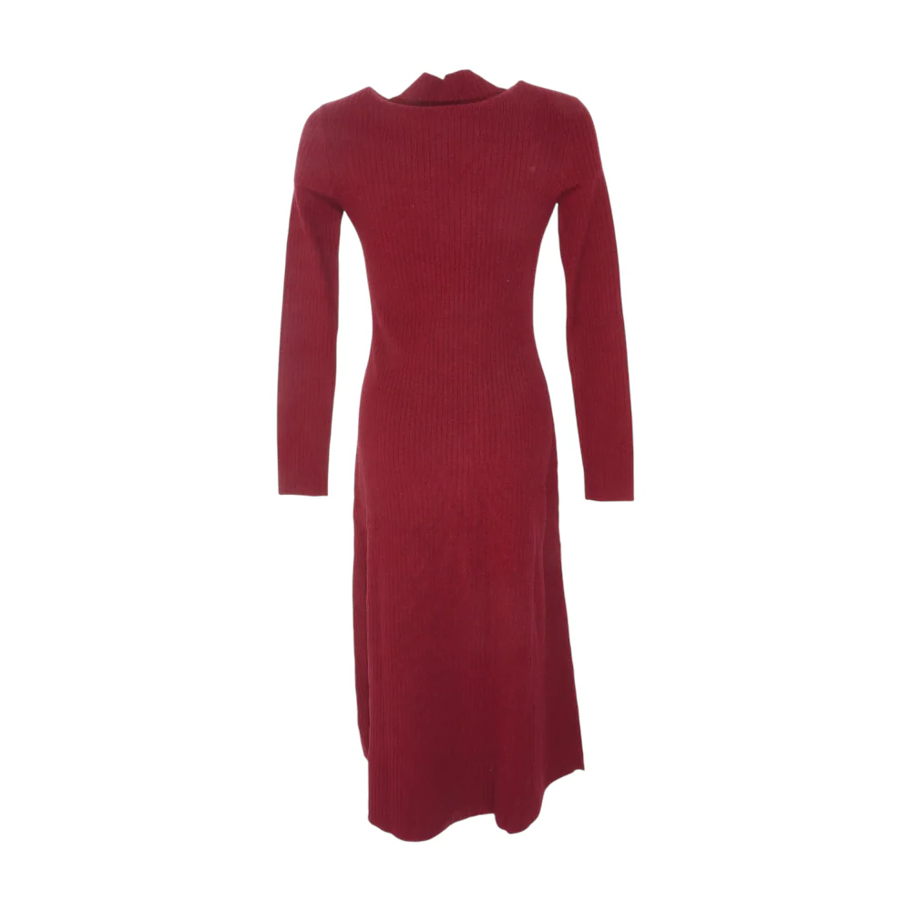 Maroon Midi Dress - Image 2