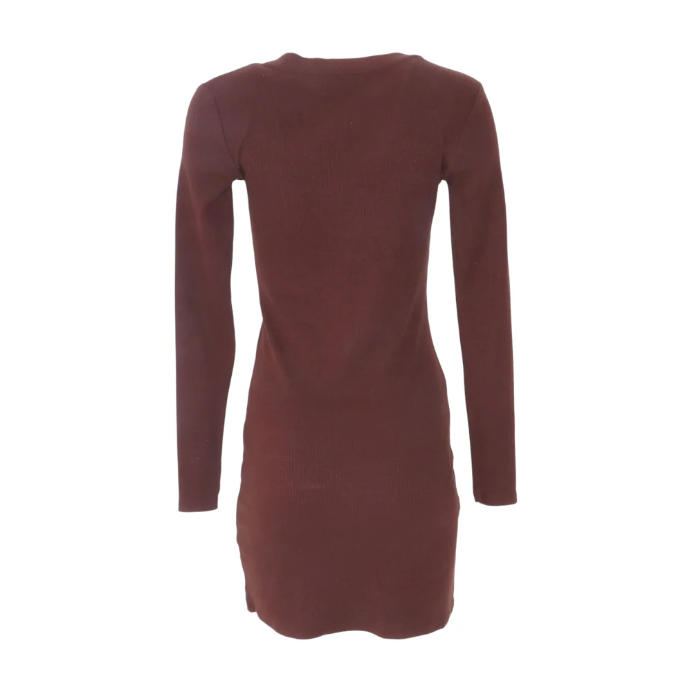 Brown Mini Dress - Image 2