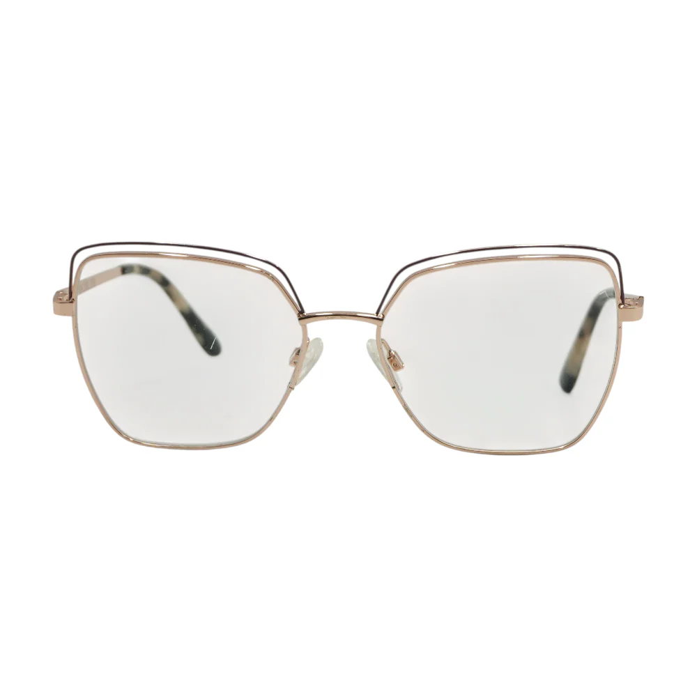 Gold Harmony Cat Eye Prescription Eyewear - Image 2