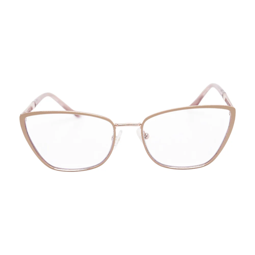 Rose Gold VLE.60111 Cat Eye Prescription Eyewear - Image 2