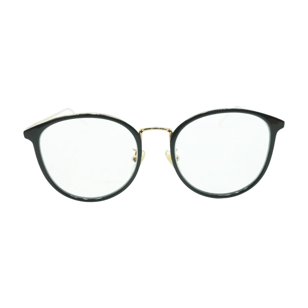 Black S11071 Round Prescription Eyewear - Image 2