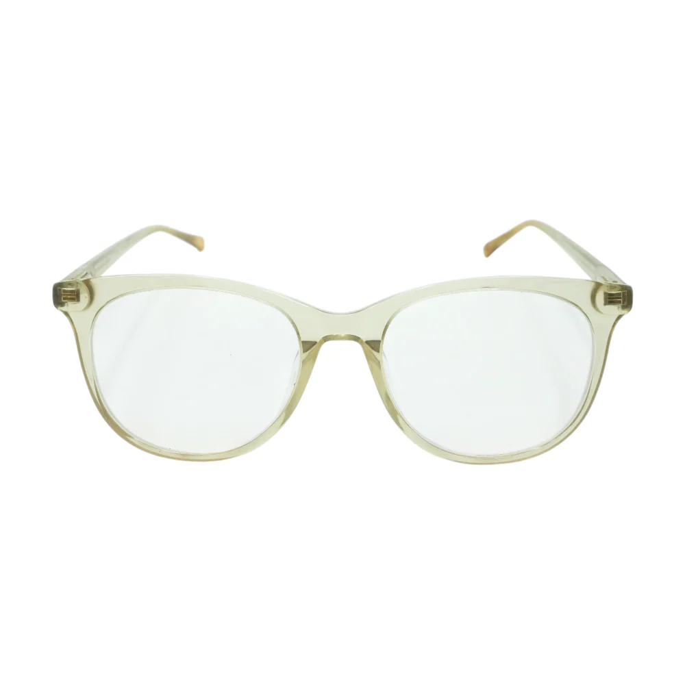 Gold FOS 7093 Round Prescription Eyewear - Image 2