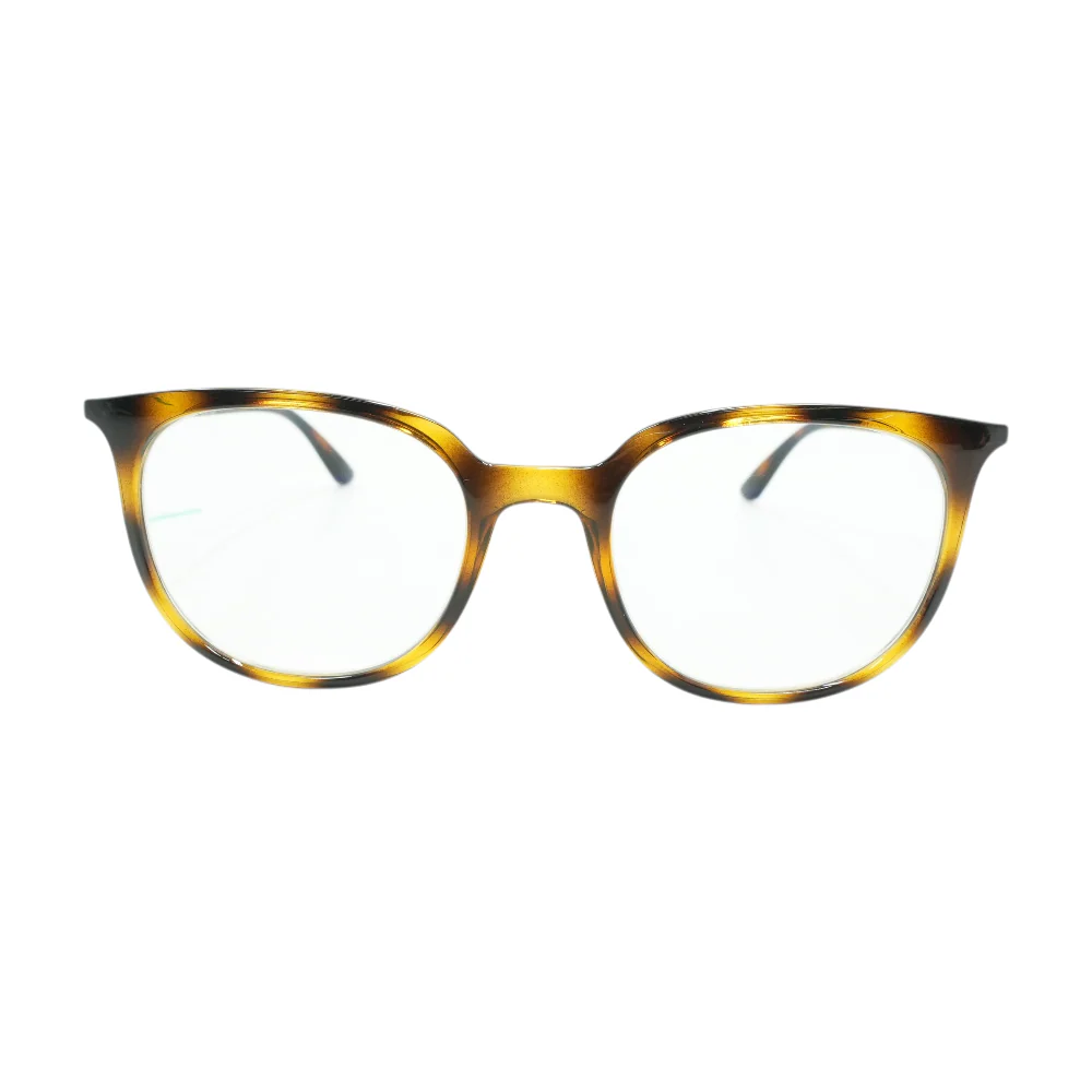 Brown RB 7190 Round Prescription Eyewear - Image 2
