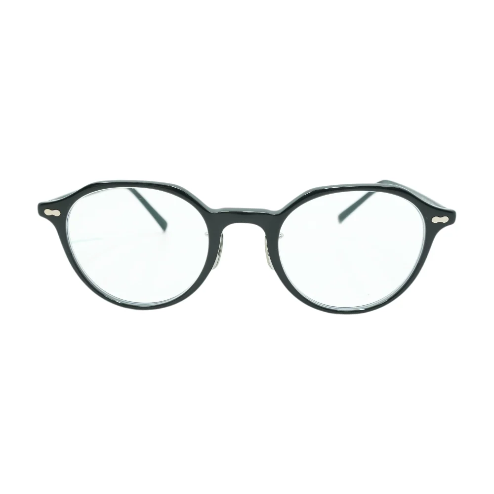 Black BFH-07 Round Prescription Eyewear - Image 2