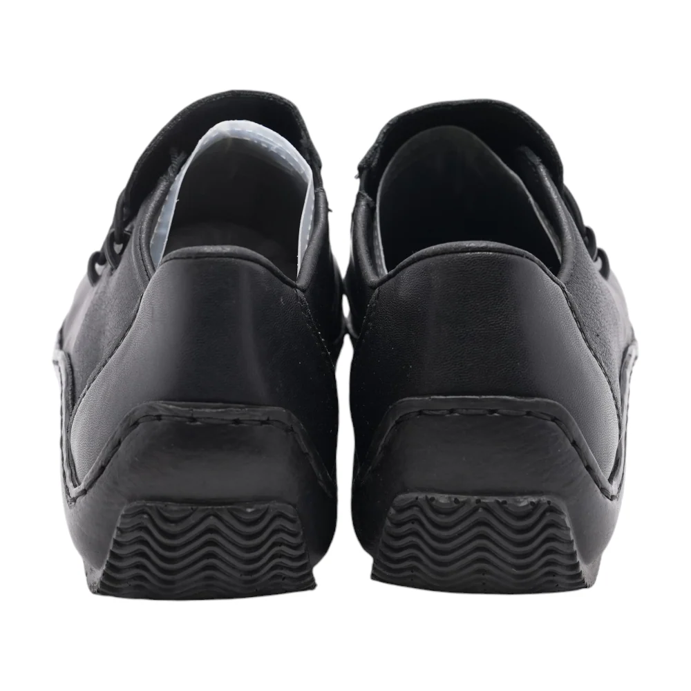 Black Slip-On Flats - Image 2