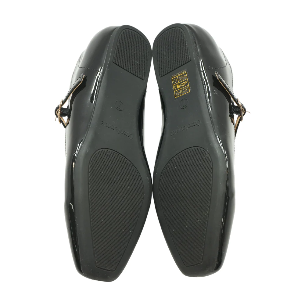 Black Slip-On Flats - Image 3