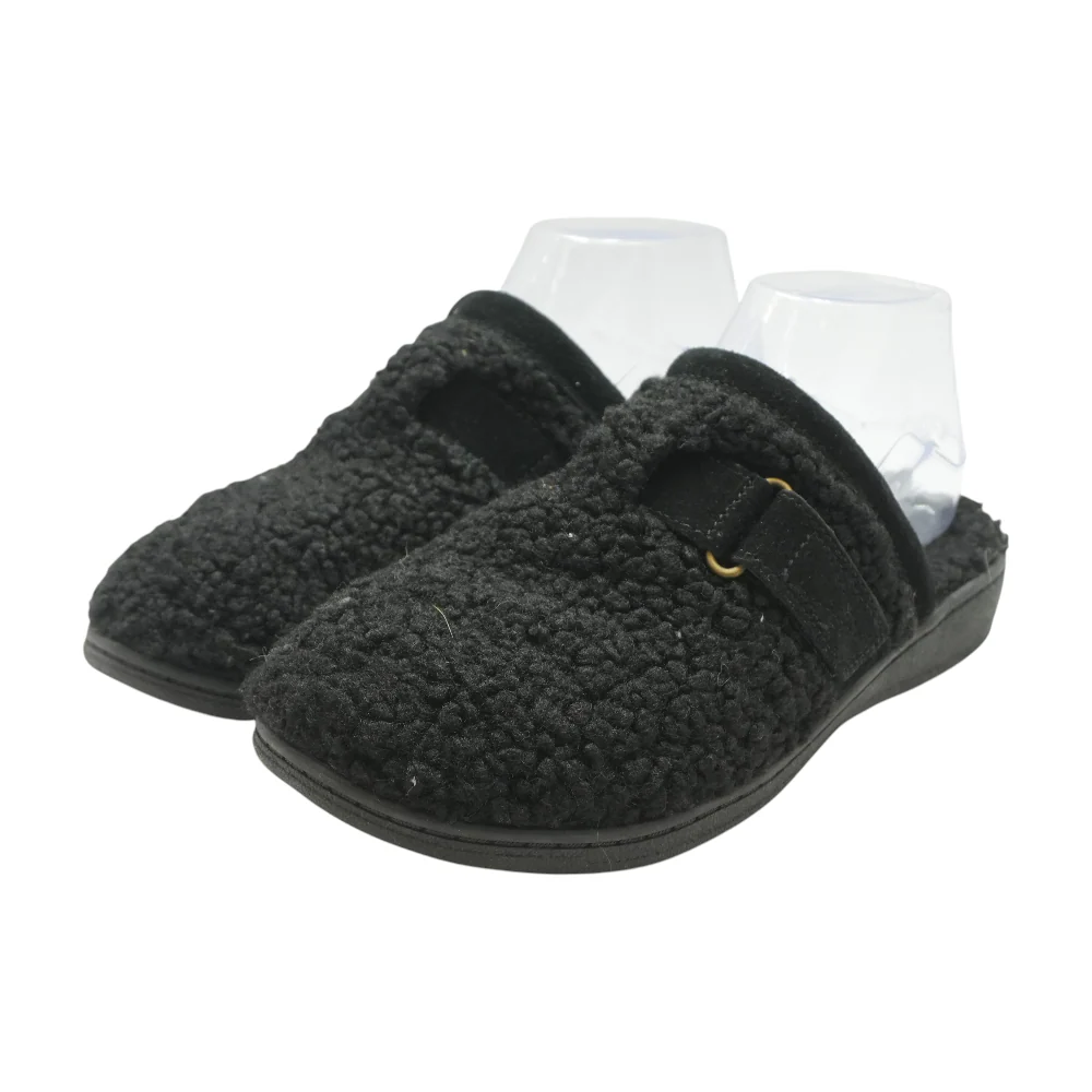 Black House Slipper Flats