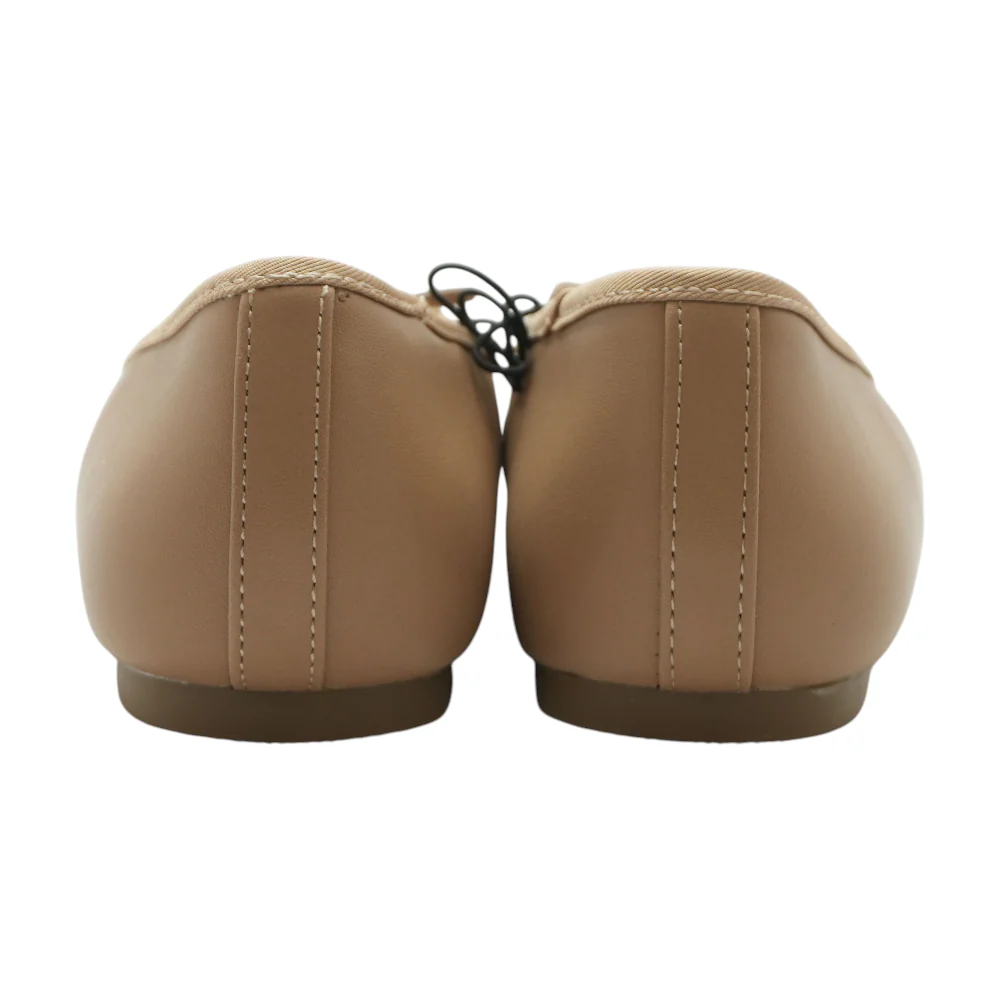 Beige Slip-On Flats - Image 2