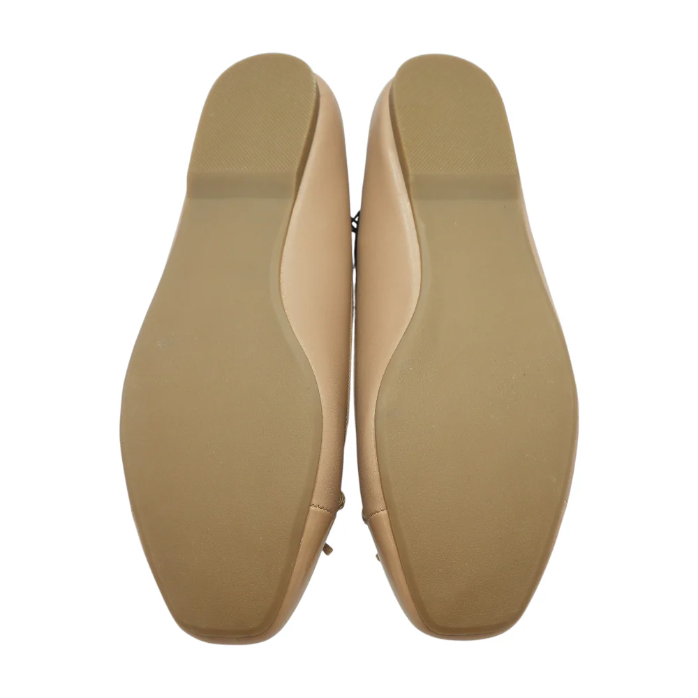 Beige Slip-On Flats - Image 3