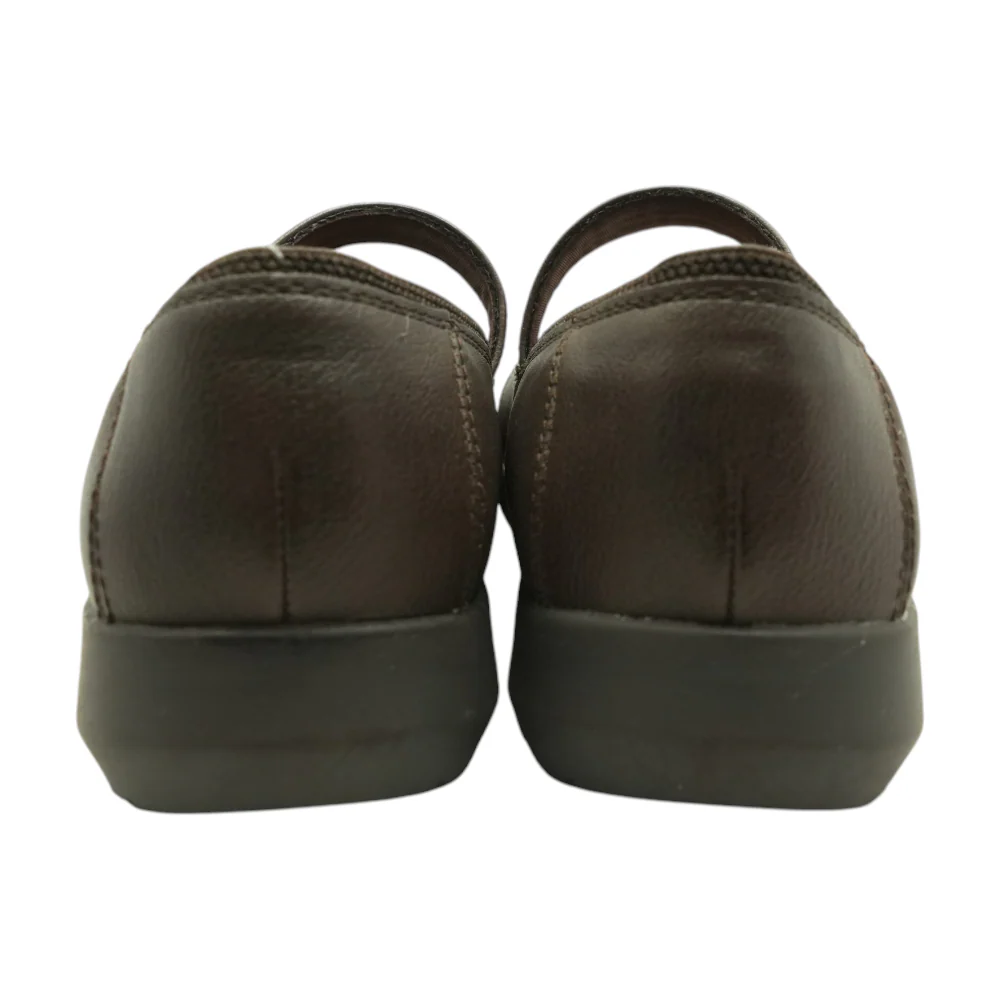 Brown Slip-On Flats - Image 2