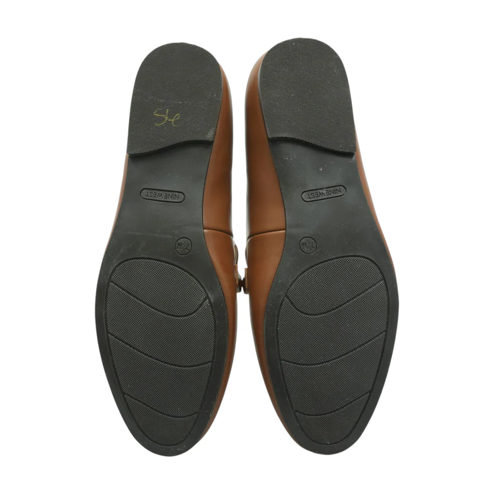 Brown Slip-On Flats - Image 3