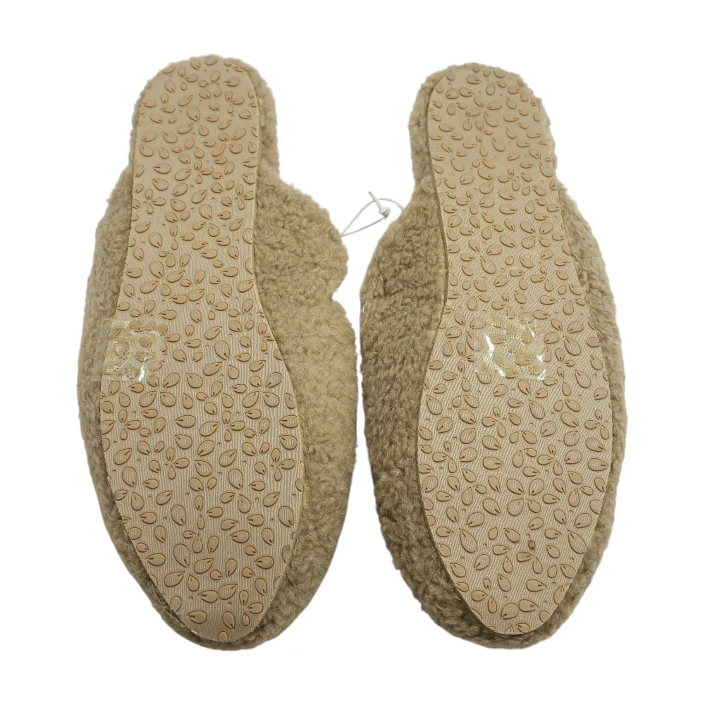 Brown House Slipper Flats - Image 3