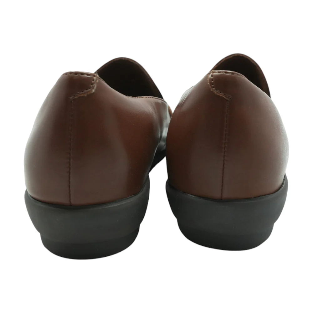 Brown Slip-On Flats - Image 2