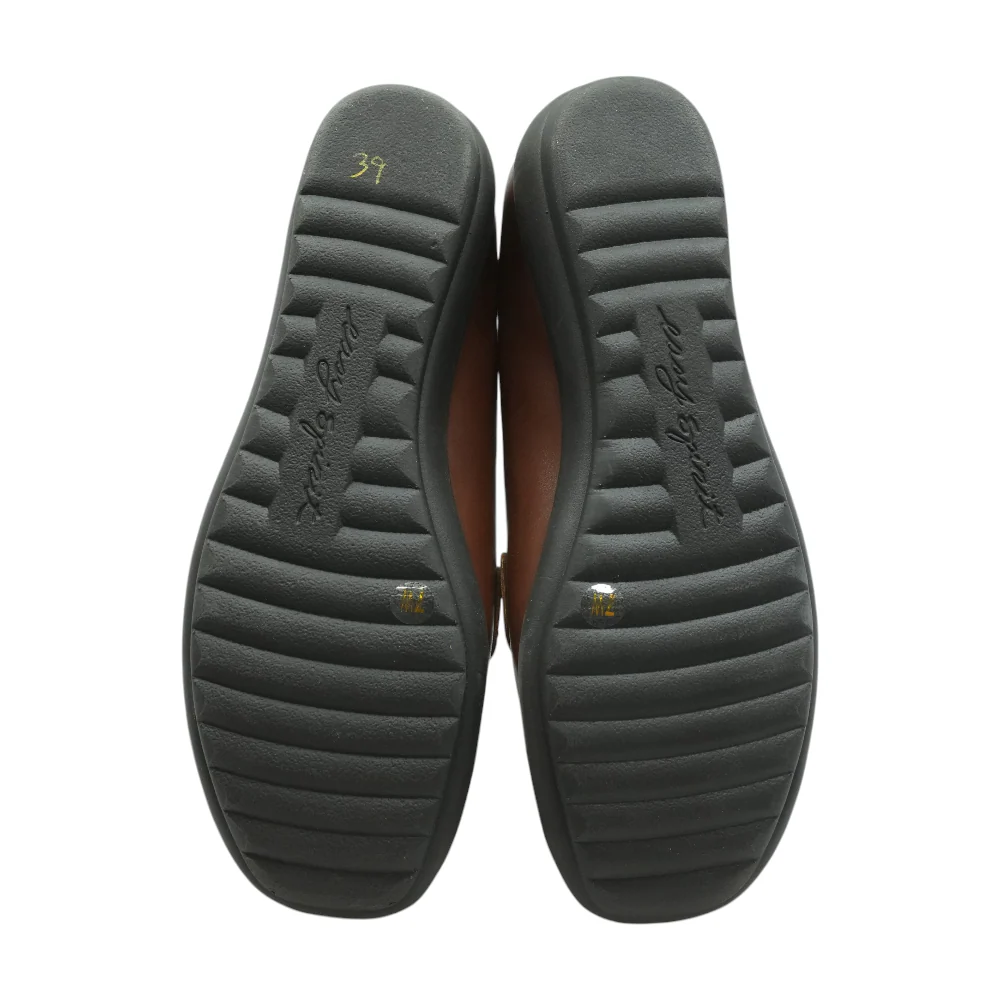 Brown Slip-On Flats - Image 3