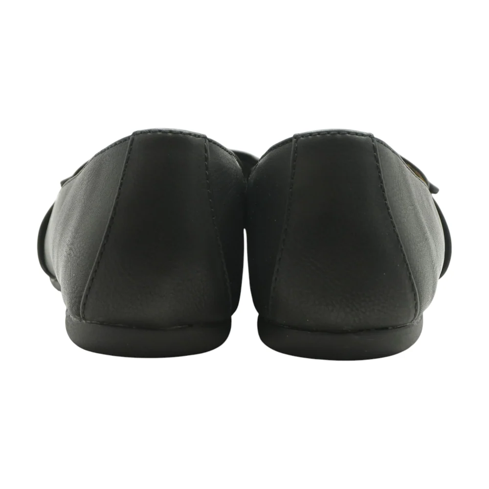 Black Slip-On Flats - Image 2