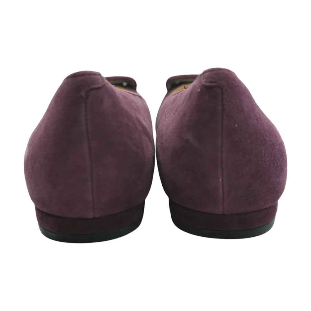 Deep Purple Slip-On Flats - Image 2