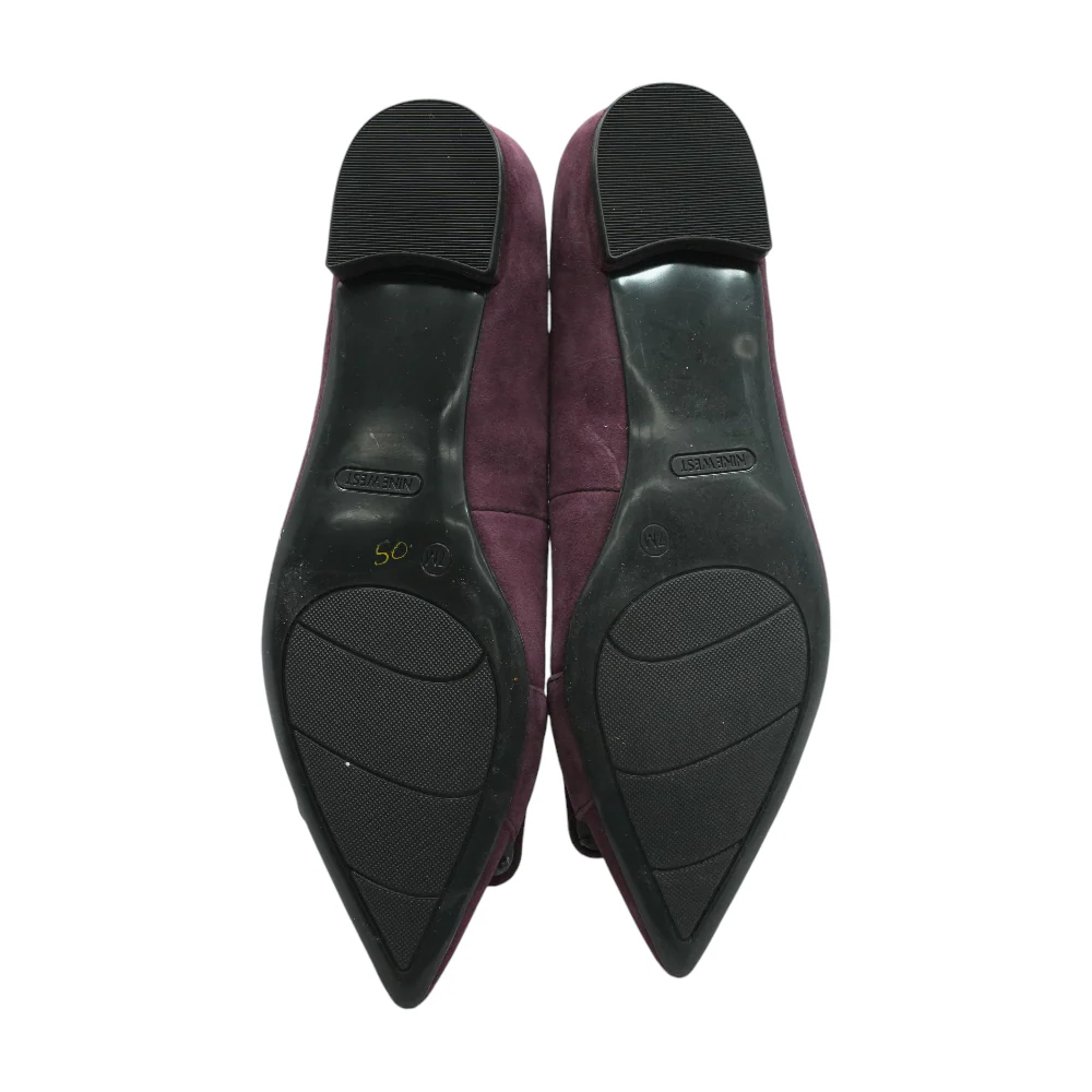 Deep Purple Slip-On Flats - Image 3