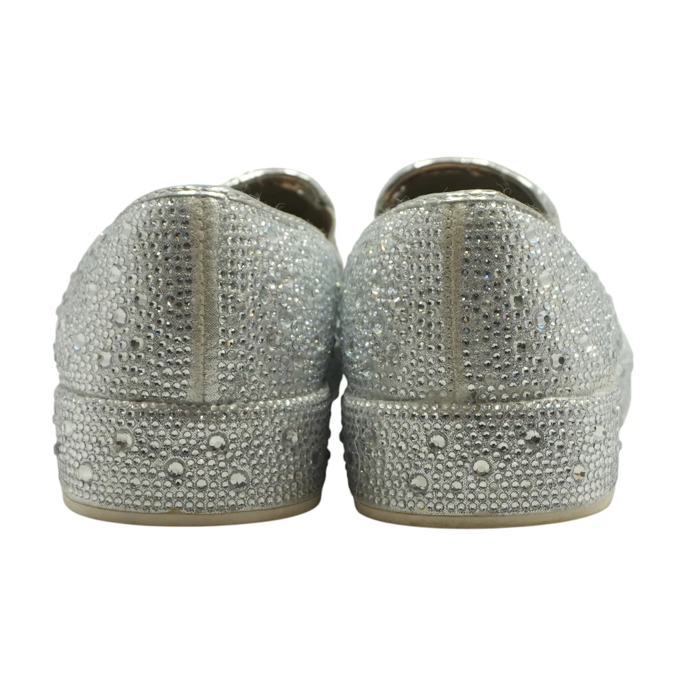 Silver Slip-On Flats - Image 2