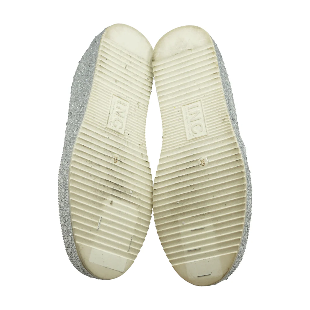 Silver Slip-On Flats - Image 3