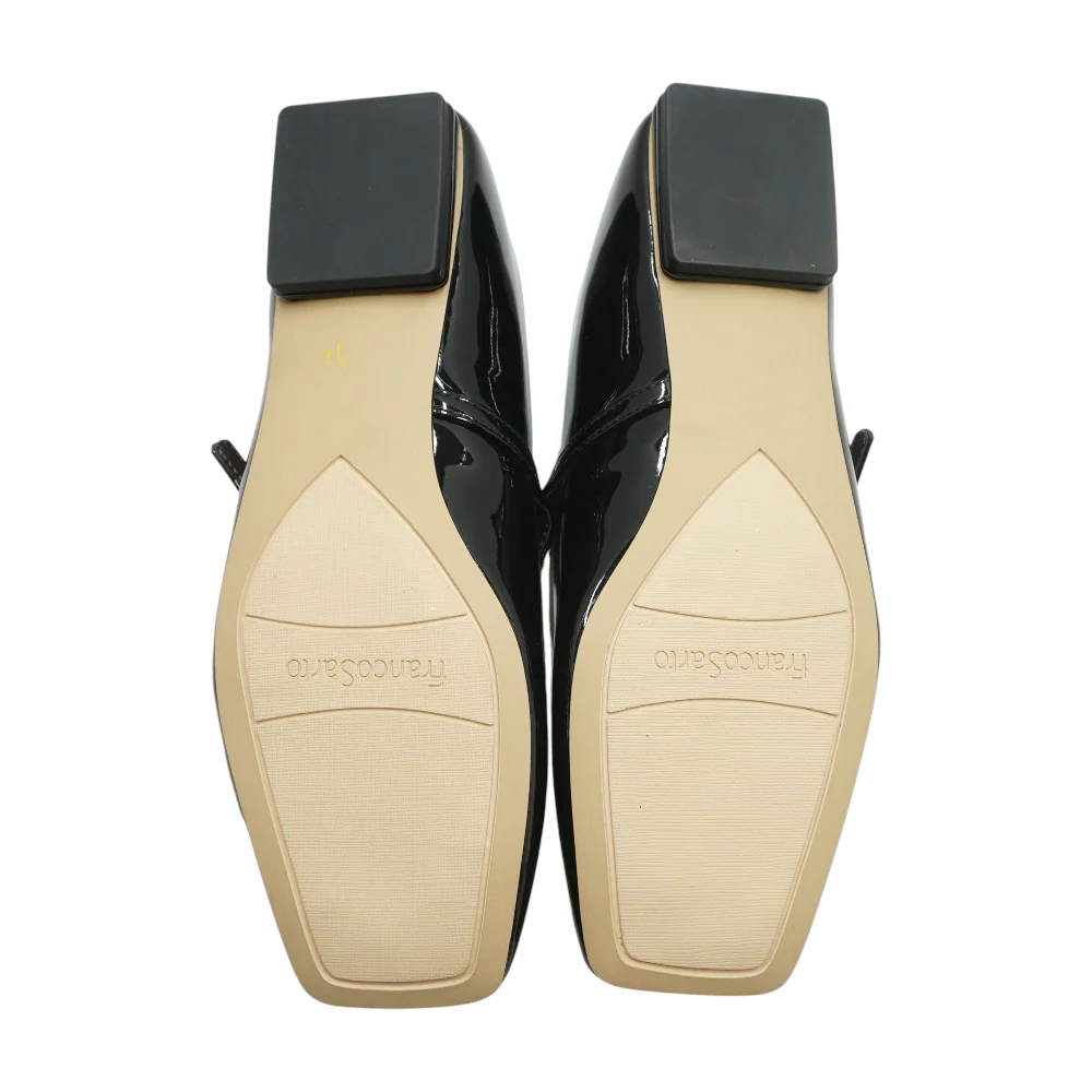 Black Slip-On Flats - Image 3
