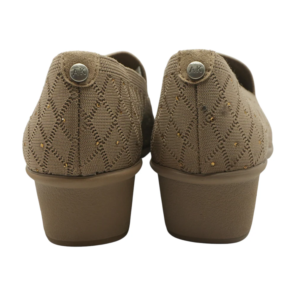 Beige Slip-On Flats - Image 2