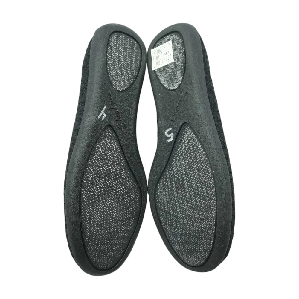 Black Slip-On Flats - Image 3