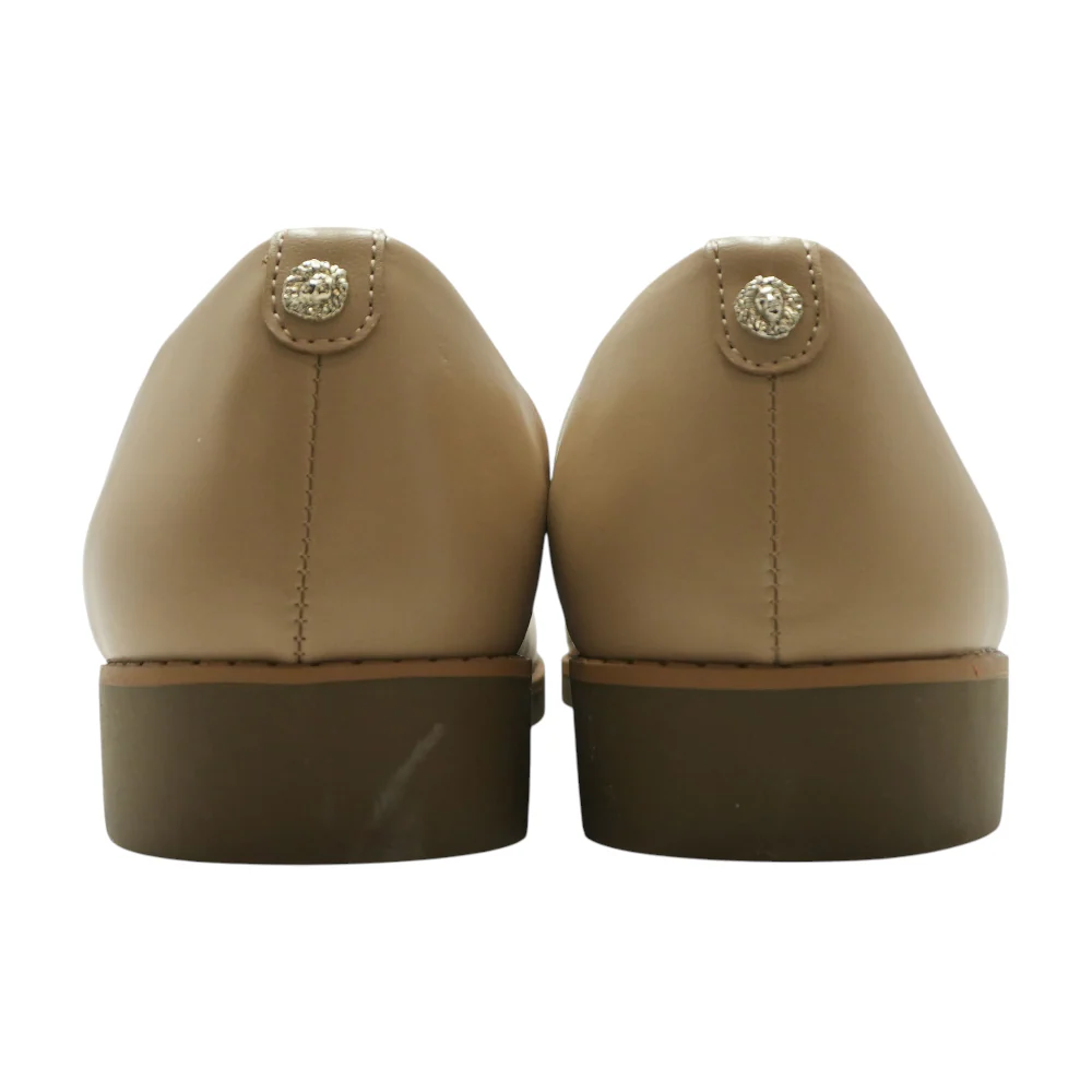 Beige Slip-On Flats - Image 2