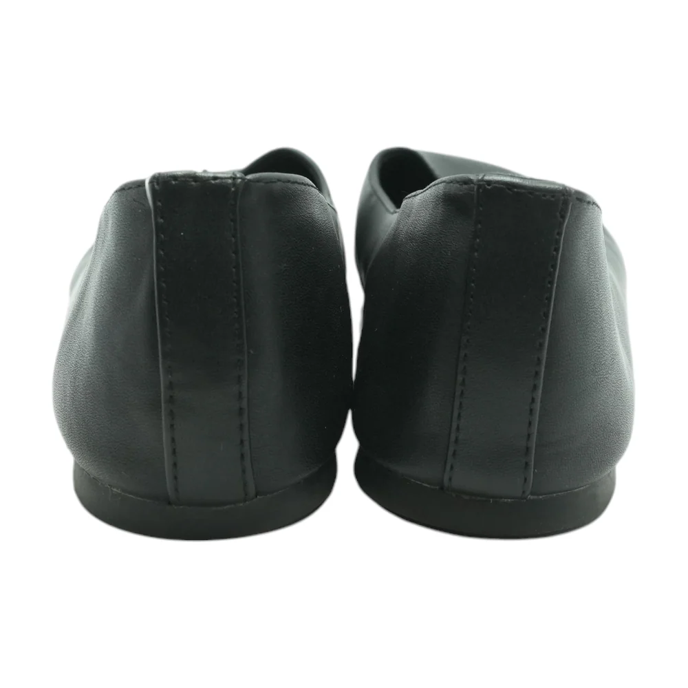 Black Slip-On Flats - Image 2