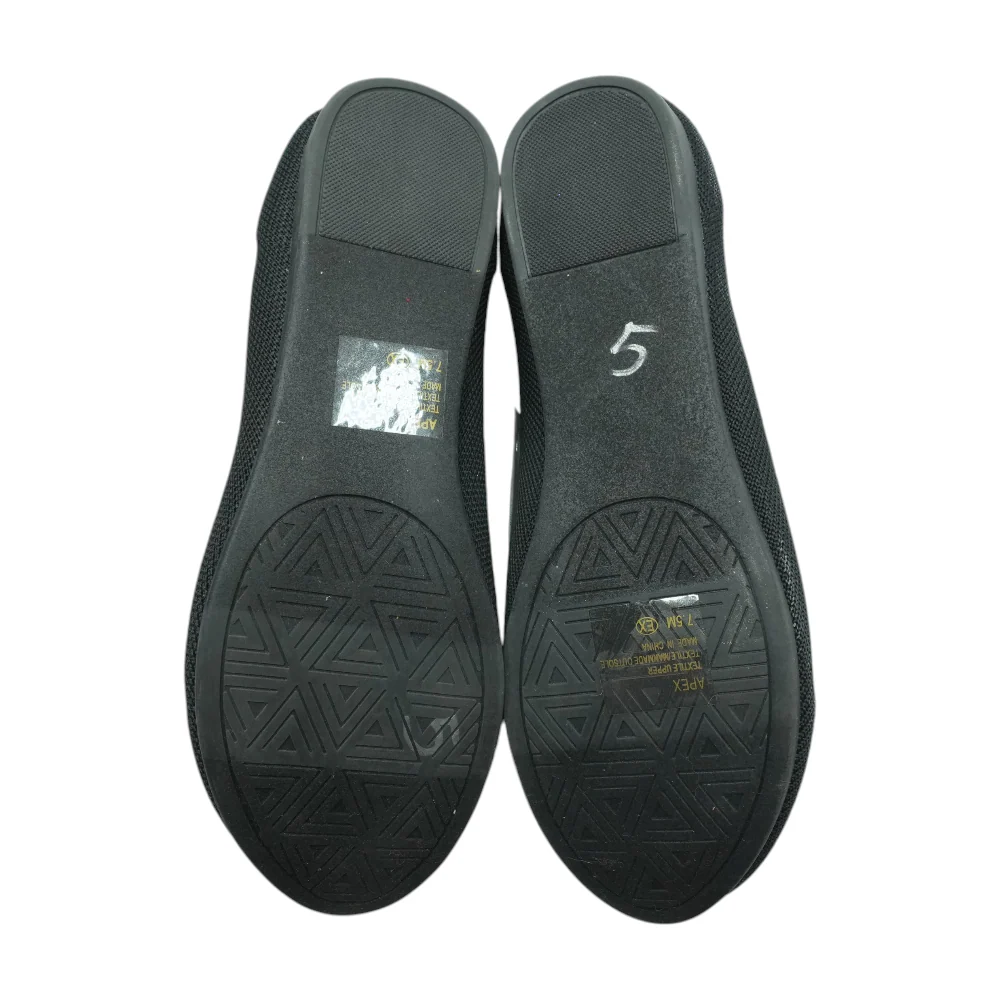 Black Slip-On Flats - Image 3