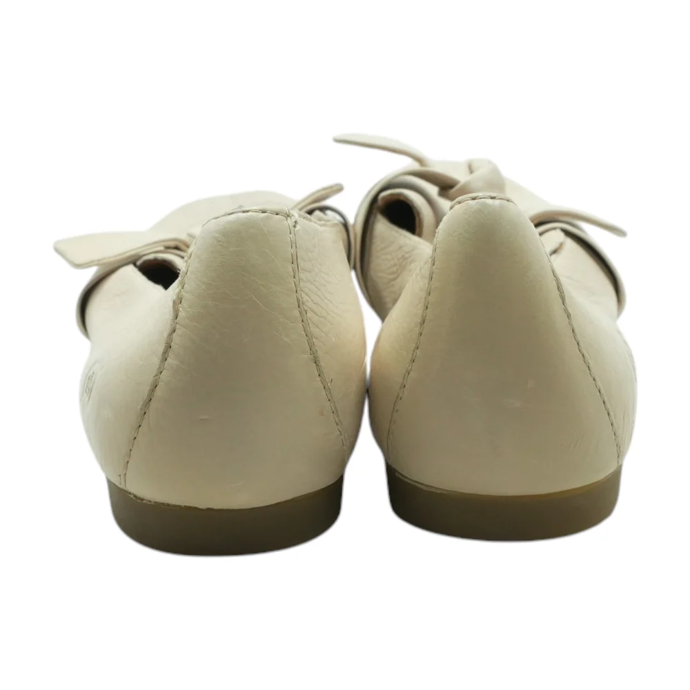 Beige Slip-On Flats - Image 2