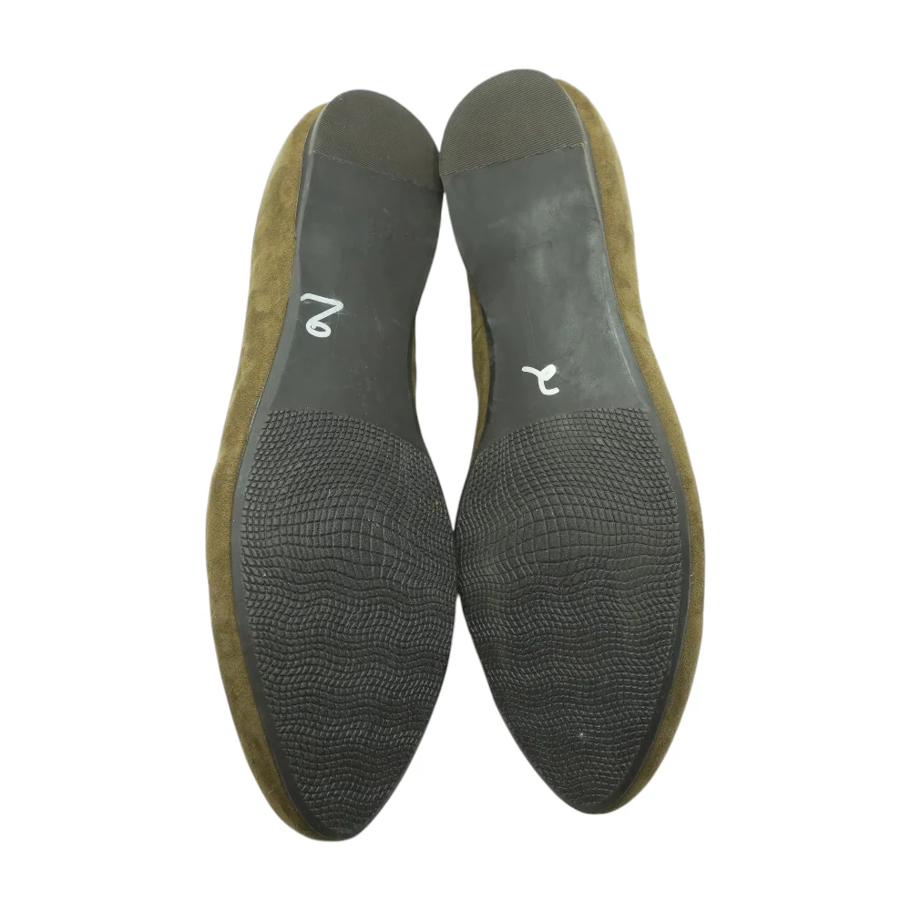 Olive Slip-On Flats - Image 3