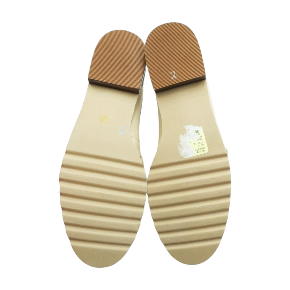 Cream Slip-On Flats - Image 3