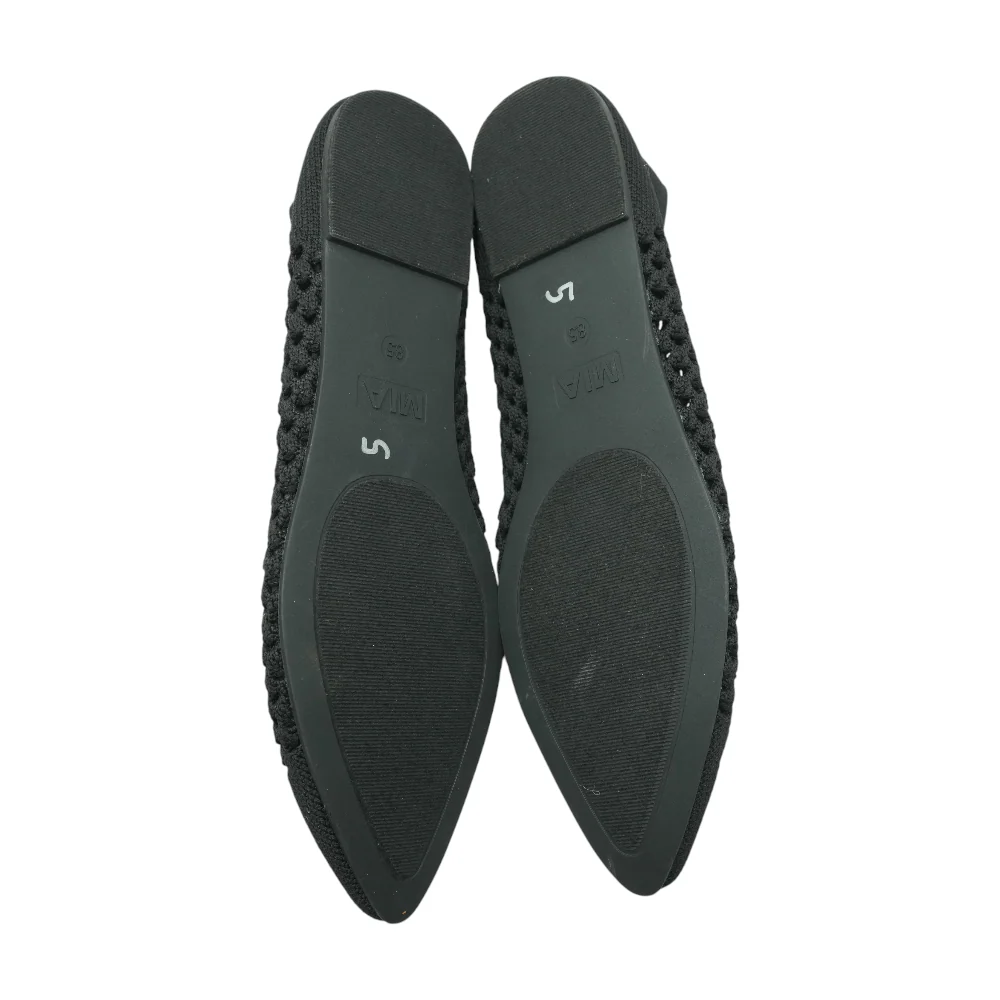 Black Slip-On Flats - Image 3