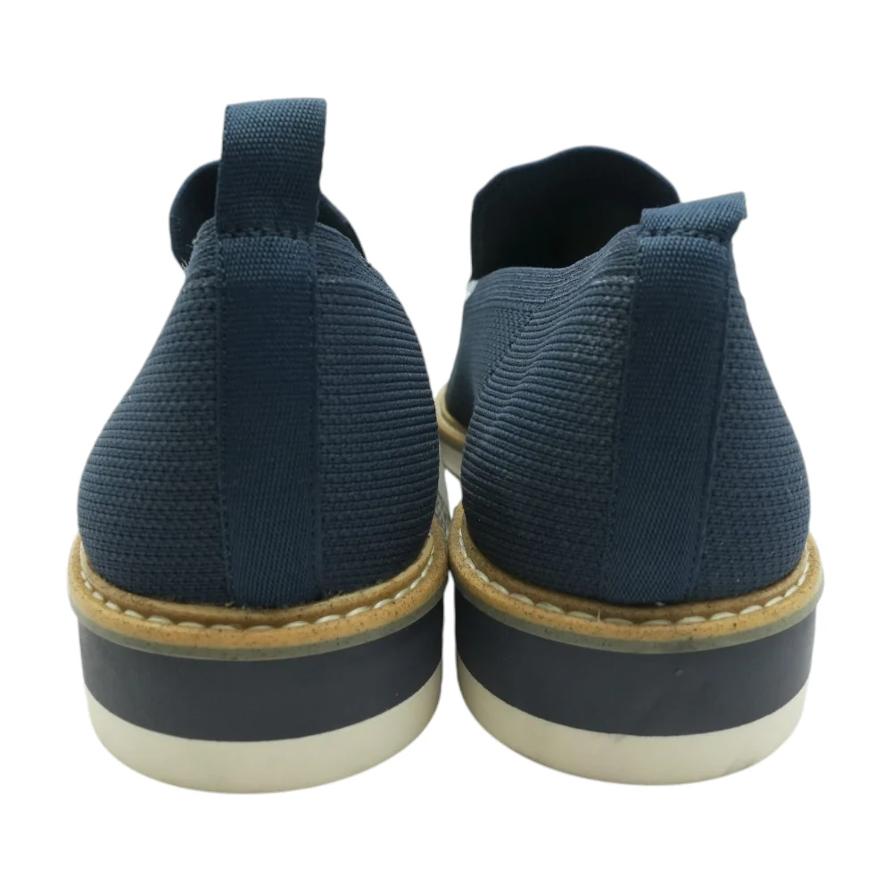 Navy Slip-On Flats - Image 2