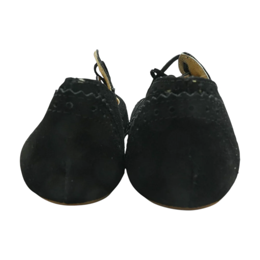 Black Slip-On Flats - Image 2