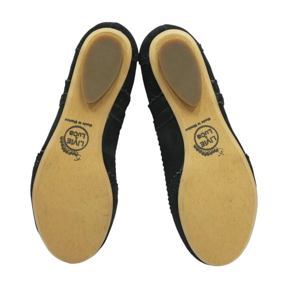 Black Slip-On Flats - Image 3