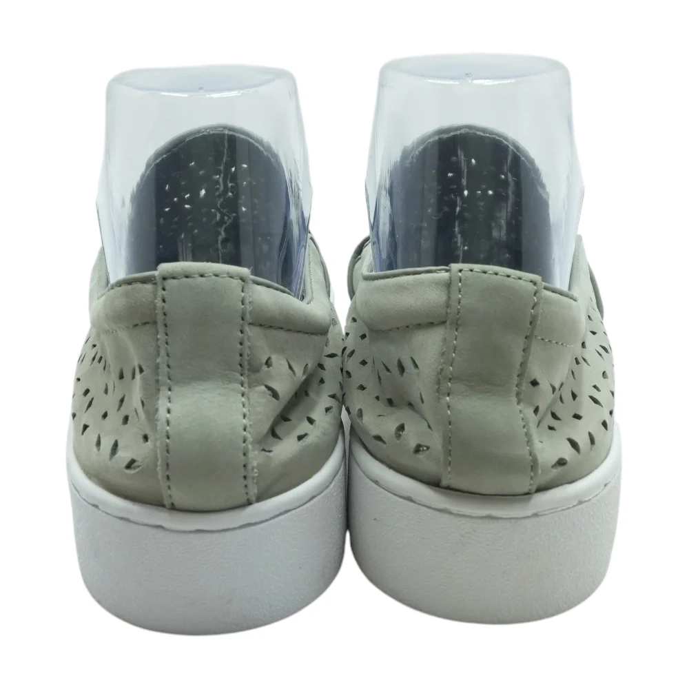 Gray Slip-On Flats - Image 2