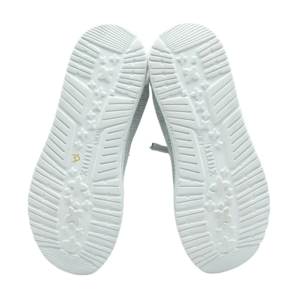 White Slip-On Flats - Image 3
