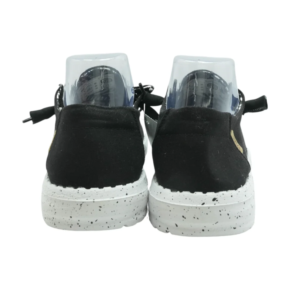 Black Slip-On Flats - Image 2