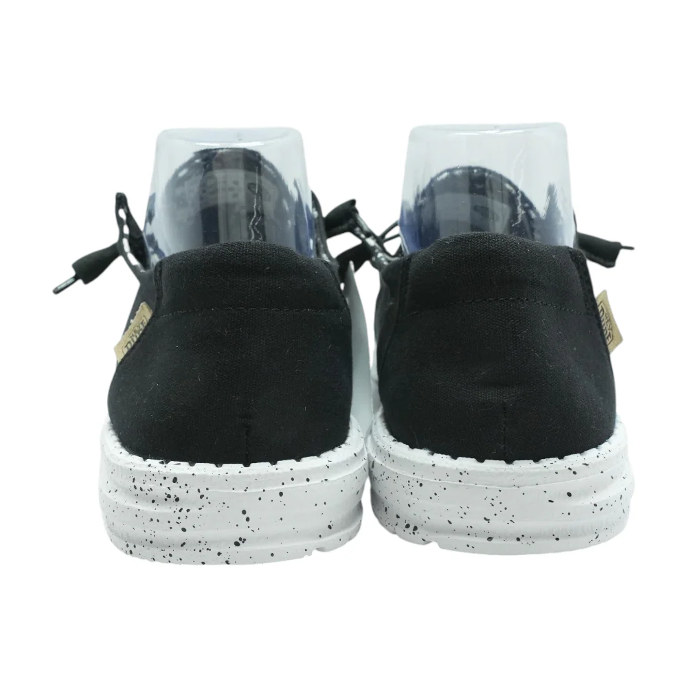 Black Slip-On Flats - Image 2